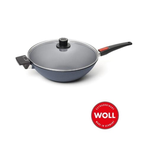 WOLL Diamond Lite Detach Handle Induction Twin Pack Frypan 24 & 28 bonus  Silicone Protector WAS $679.95 NOW $269.95 - Epicure Homewares