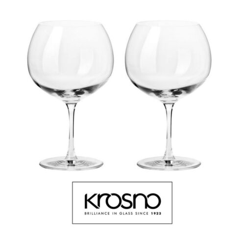 Krosno Avant Garde Glassware Set 6 Wine Glass 490ML - WAS $79.95 NOW $54.95  - Epicure Homewares