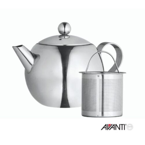 L'epicure 18/10 stainless steel stovetop tea pot kettle large capacity  silver