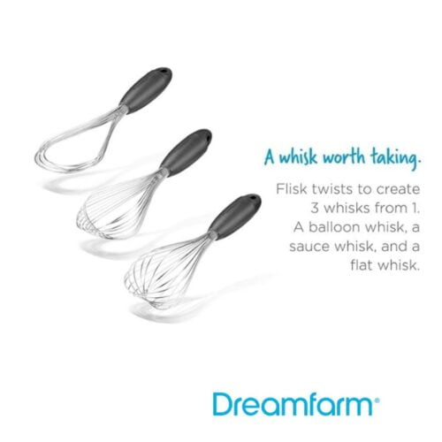 Dreamfarm Flisk Foldable Whisk| Red