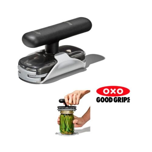 OXO Good Grips Jar Opener With Base Pad - Black - Dishwasher Safe